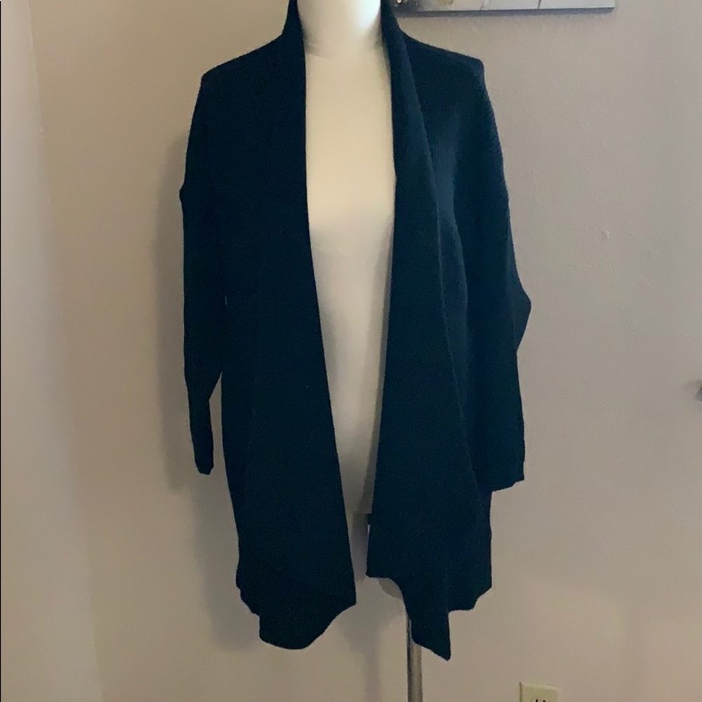 Soft black 70% cashmere sweater - Picture 3 of 6